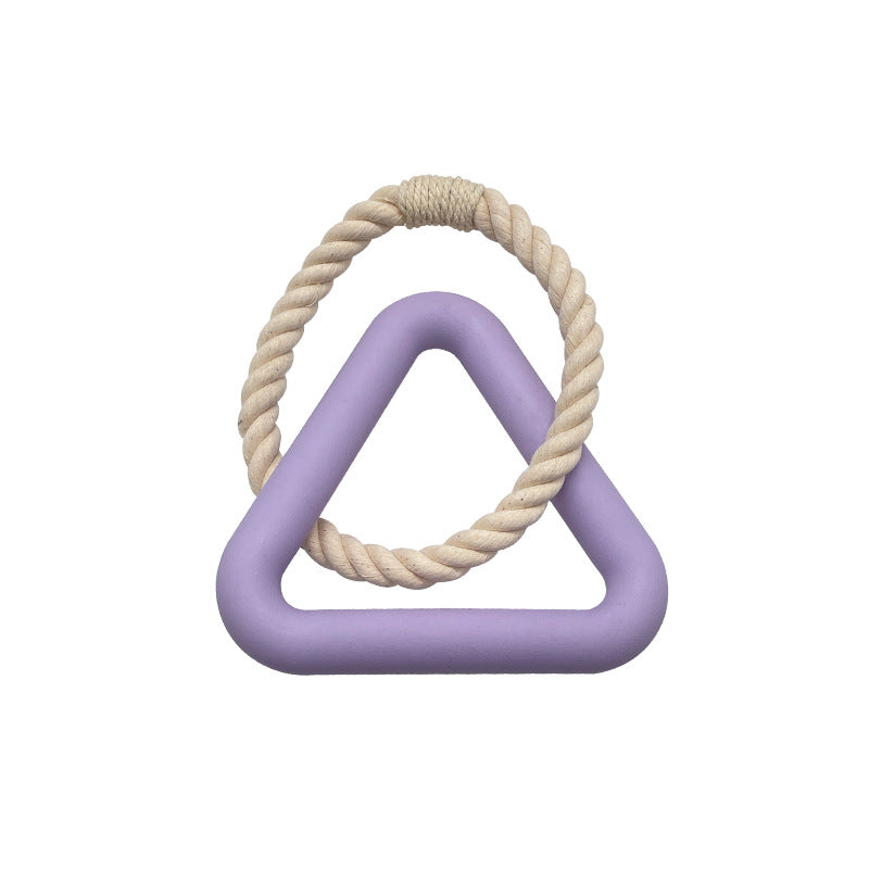 Triangular Rope Dog Toy