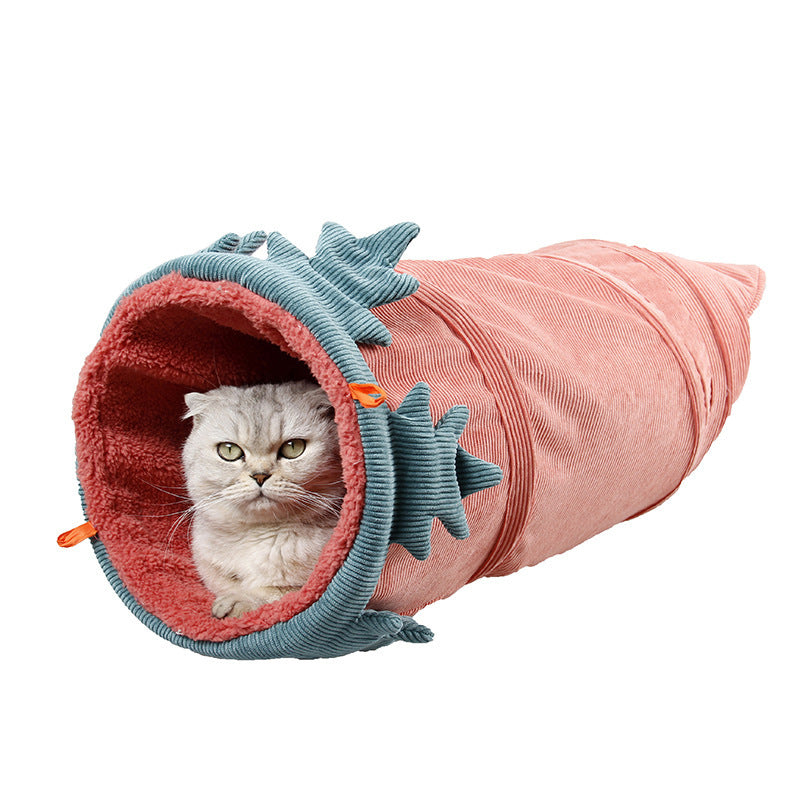 Fruit Tunnel Toy for Pets