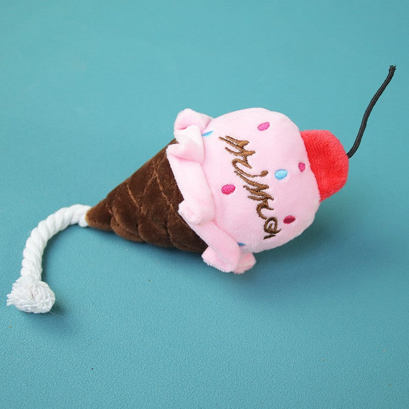 Durable Plush Dog Chew Toy