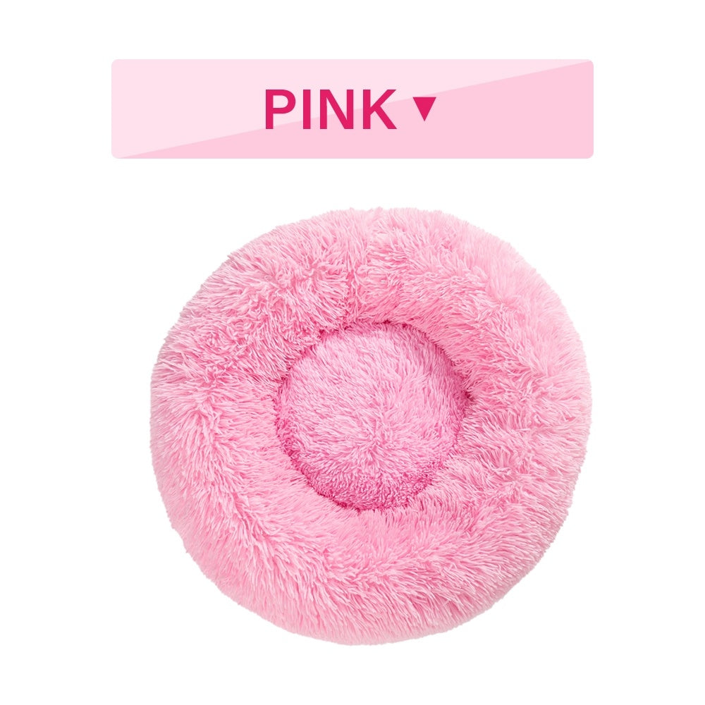 Fluffy Donut Pet Bed