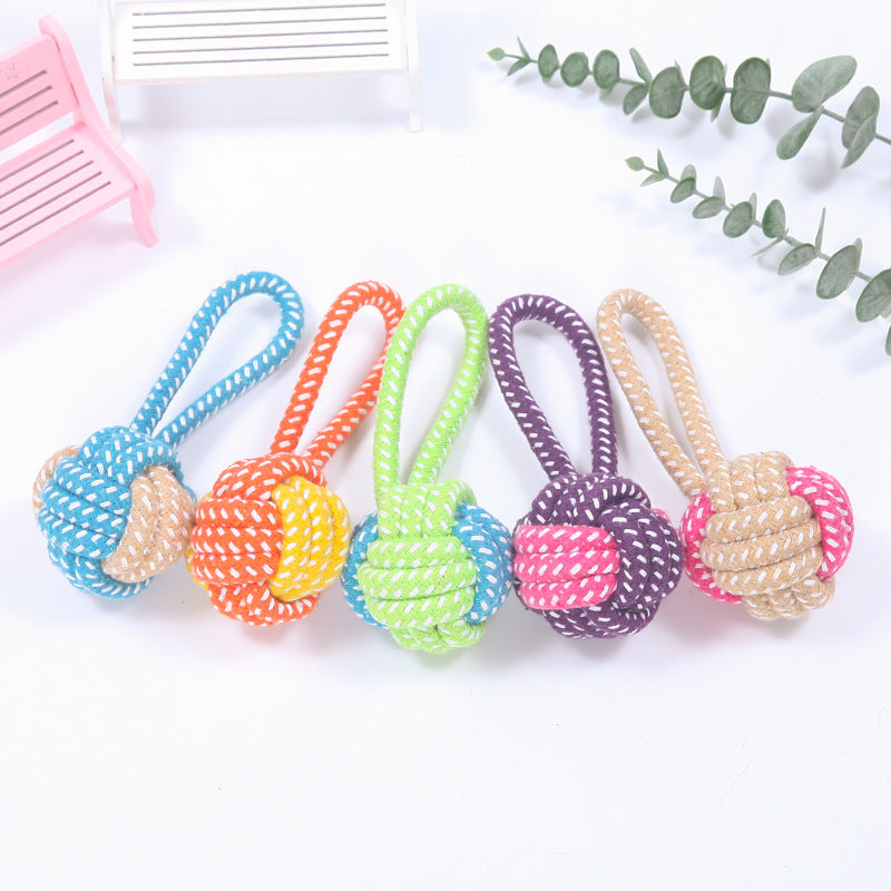 Interactive Dog Dental Rope Toy