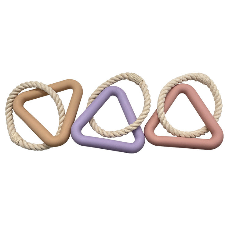 Triangular Rope Dog Toy