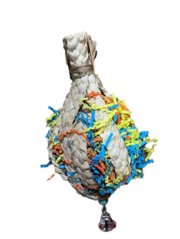 Parrot Straw Rope Toy