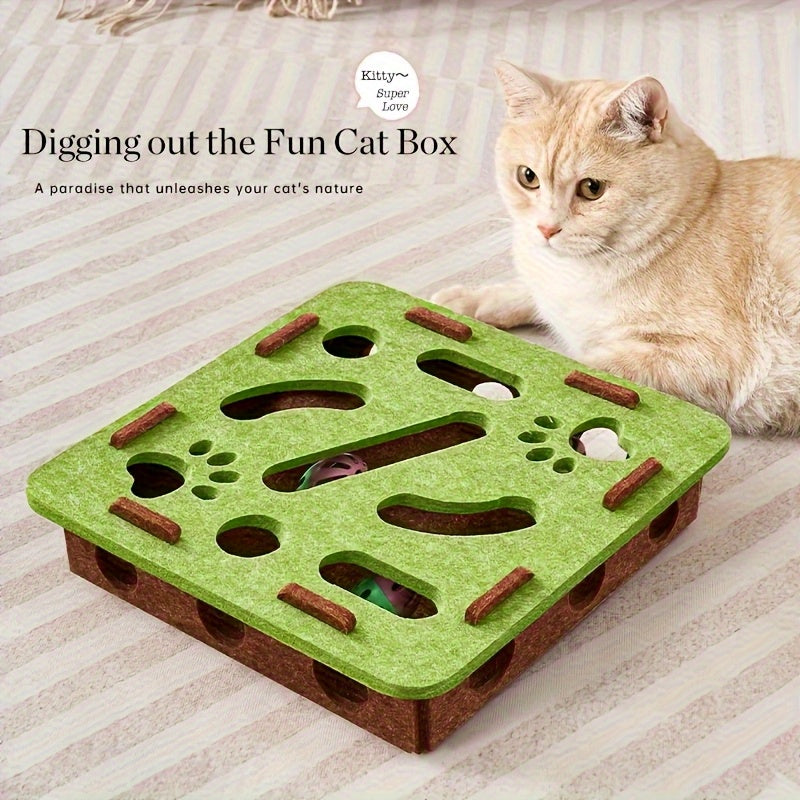 Interactive Cat Puzzle Toy