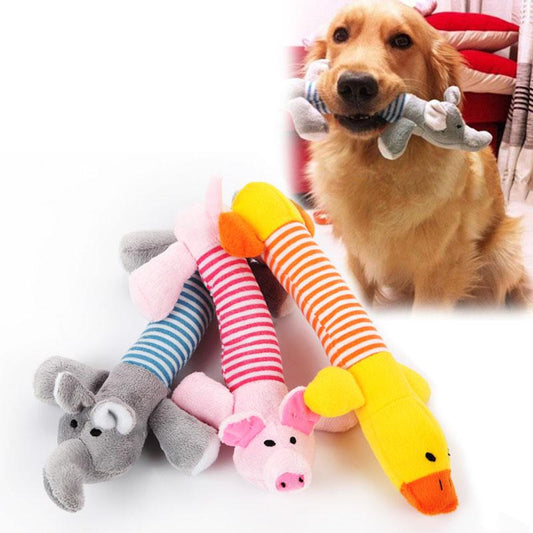 Funny Squeaky Plush Dog Toy