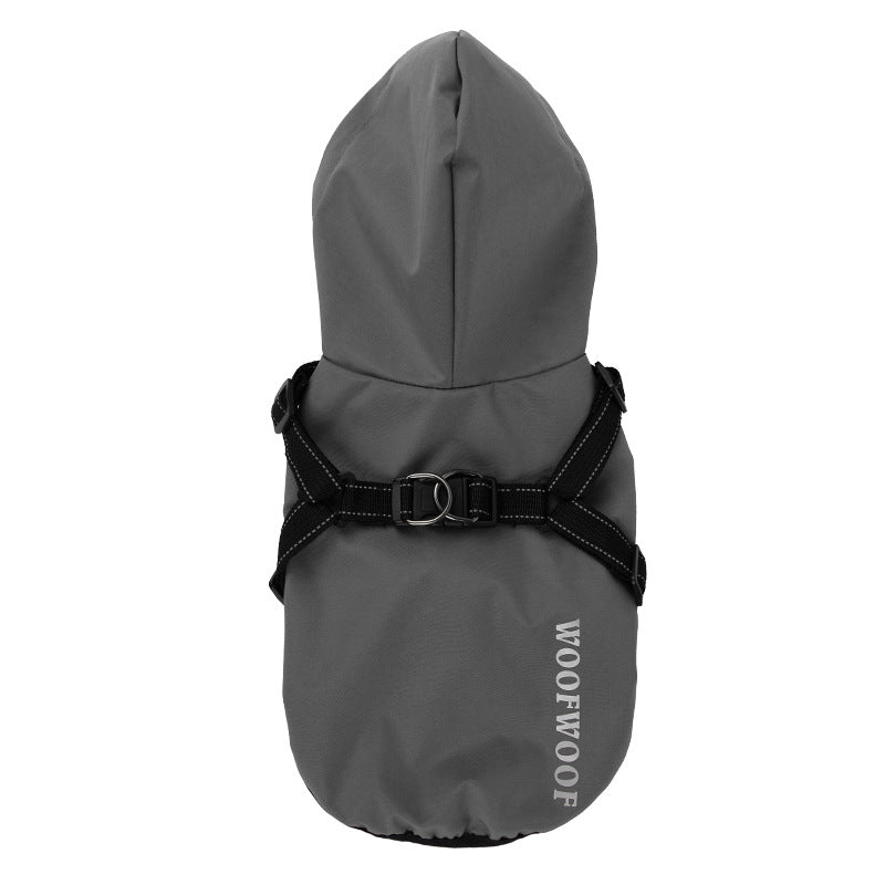 Waterproof Dog Raincoat Poncho