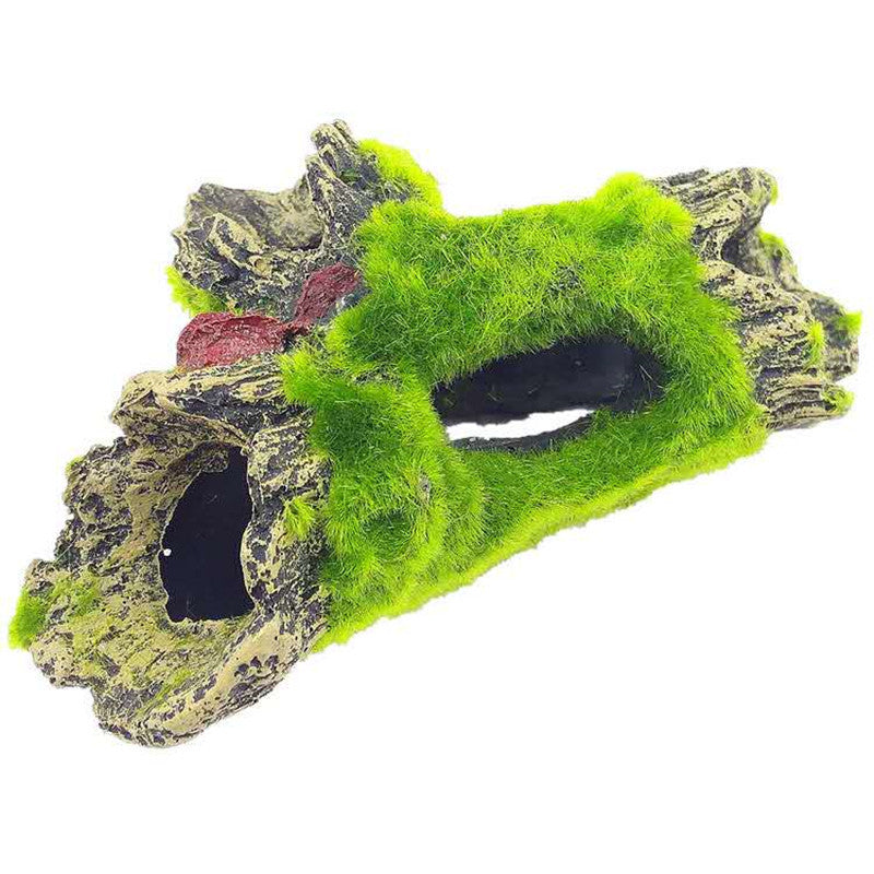 Aquarium Resin Sink & Wood Decoration