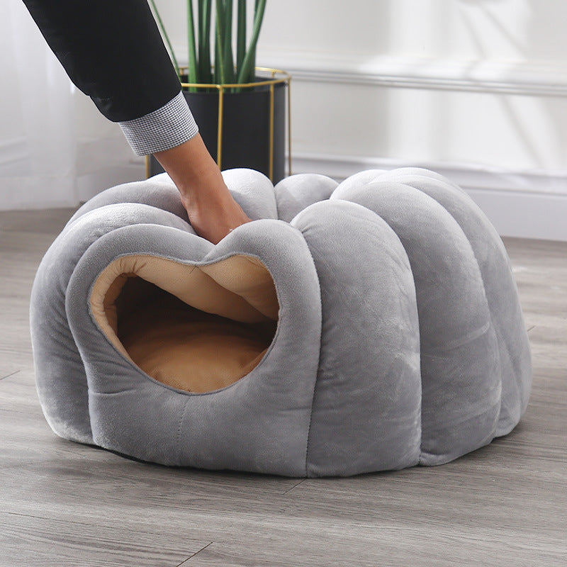 Pumpkin Cat Bed