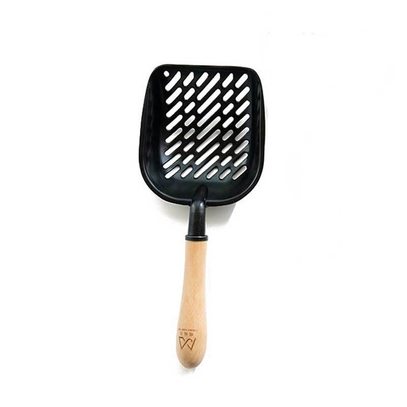 Long Handle Metal Scoop