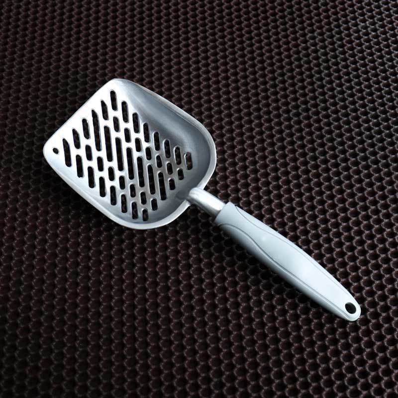 Long Handle Metal Scoop