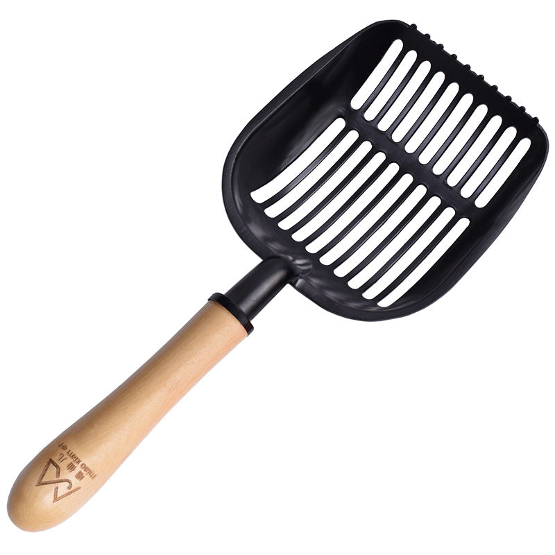 Long Handle Metal Scoop