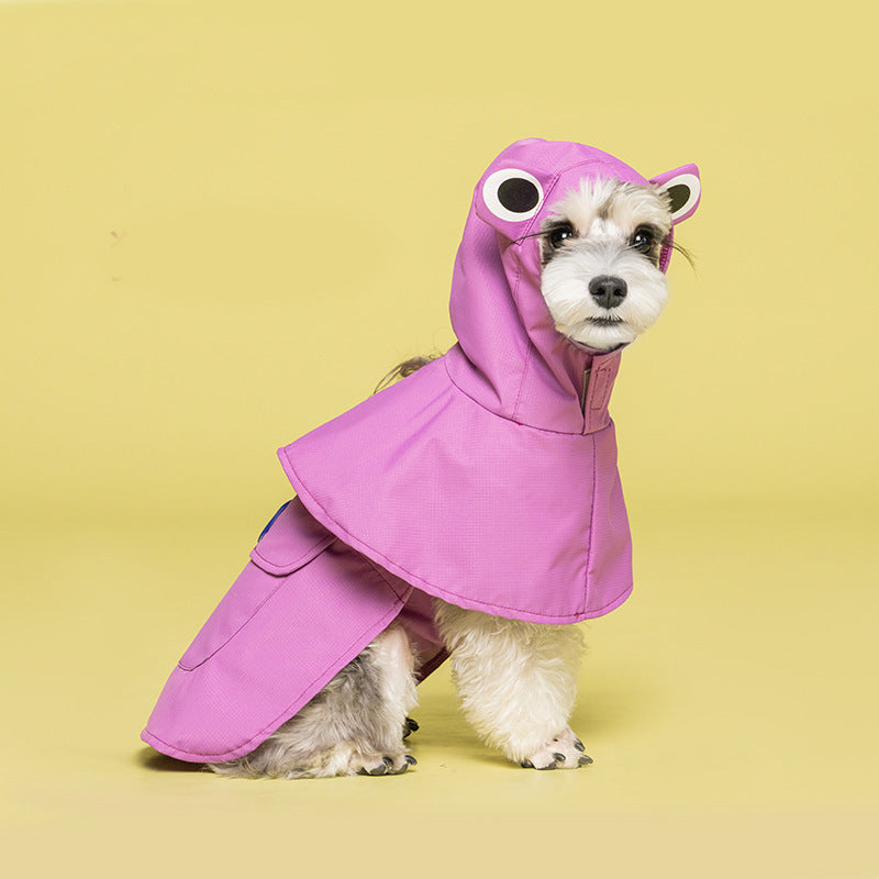 Waterproof Dog Cape Raincoat