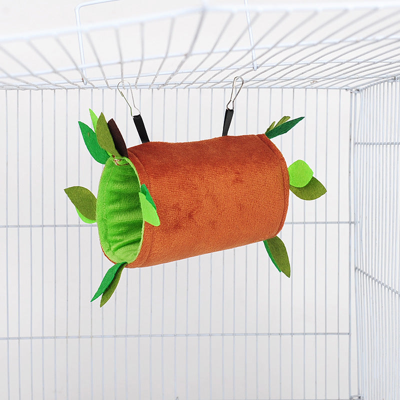 Plush Hamster Tree Playhouse