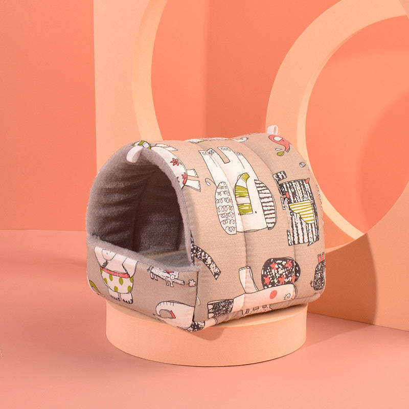 Nid de hamster en coton