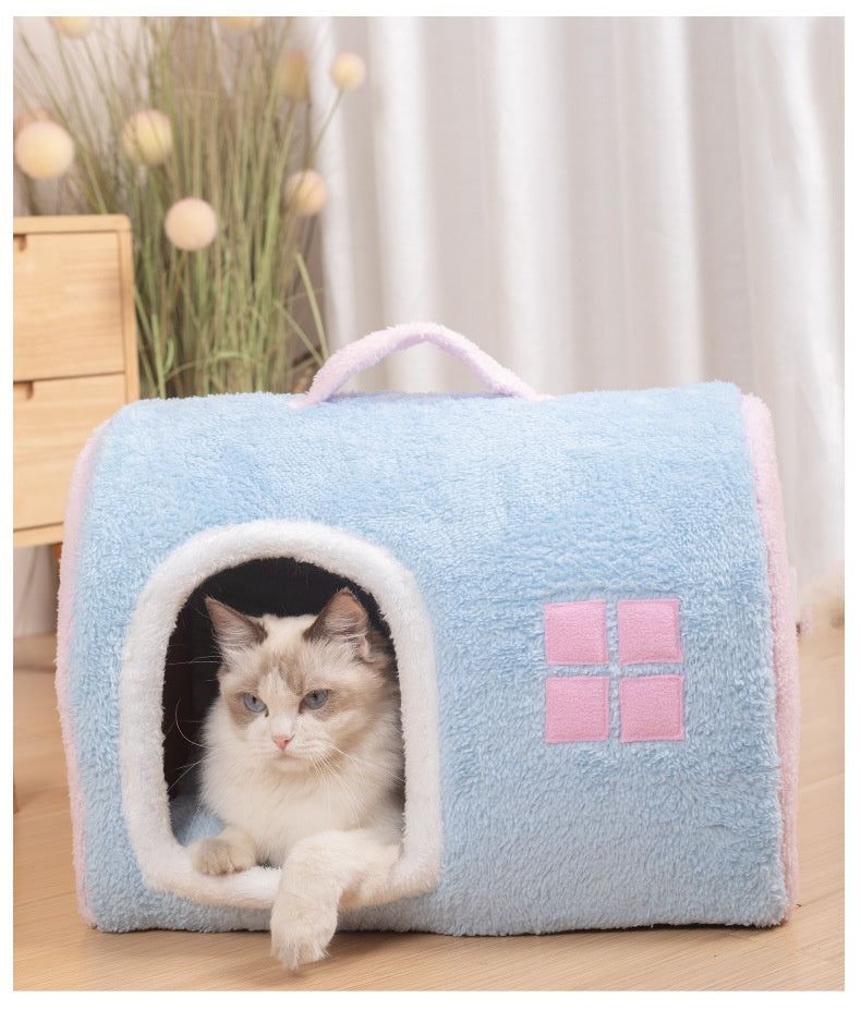 Nido invernale per gatti