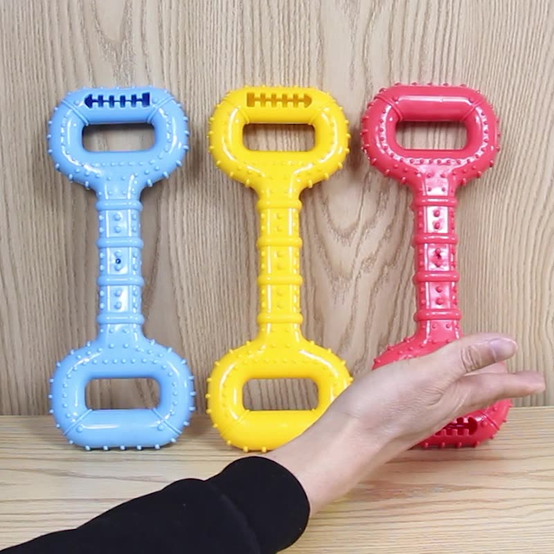 Osso da masticare resistente per cani - Giocattolo interattivo da tirare