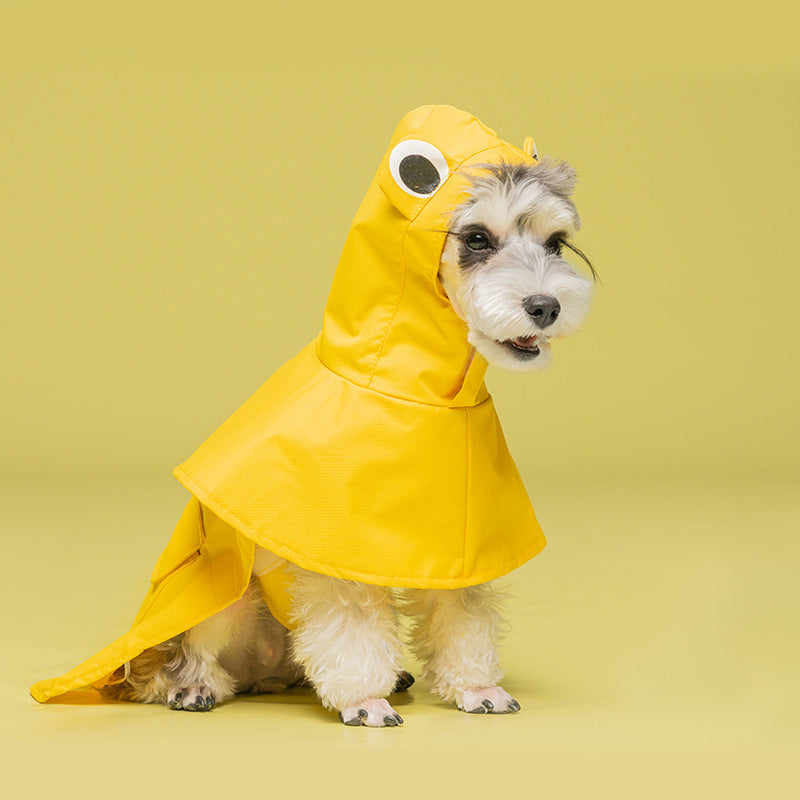 Waterproof Dog Cape Raincoat