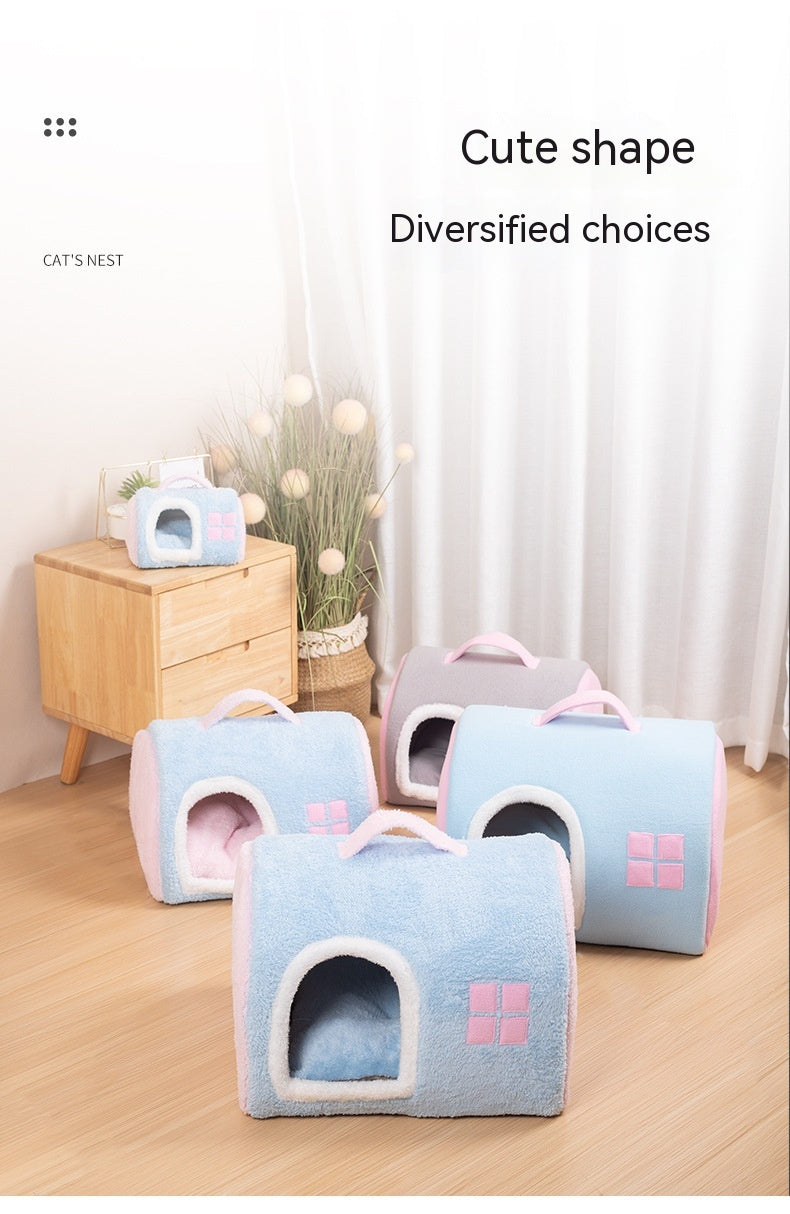 Nido invernale per gatti