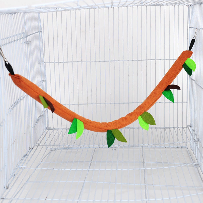 Plush Hamster Tree Playhouse