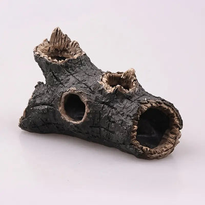Submerged Wood & Shrimp Pot Aquarium Decoration