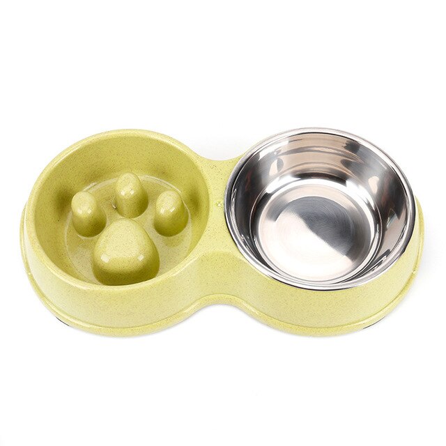 Stainless Steel Double Pet Bowl