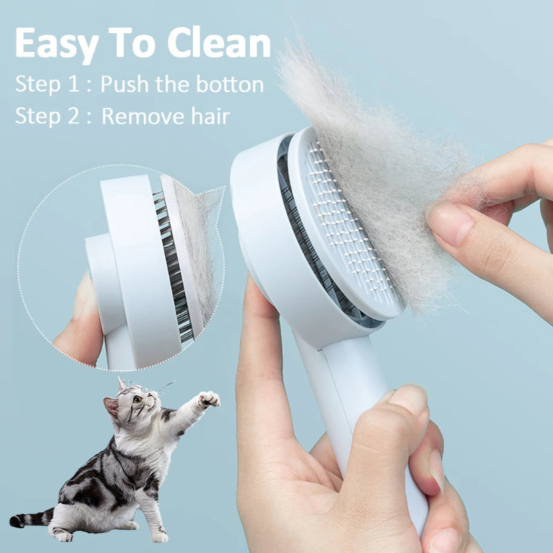 Self-Cleaning Dog & Cat Brush