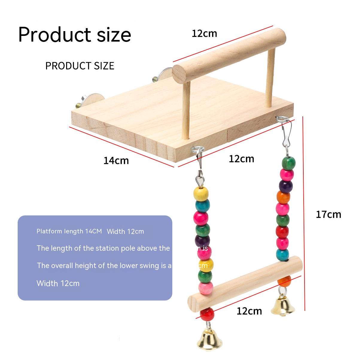 Crane Ring Bird Climbing Ladder