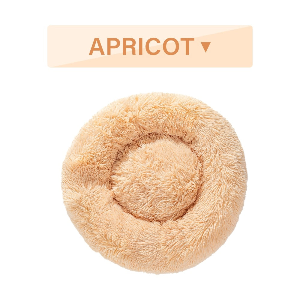 Fluffy Donut Pet Bed