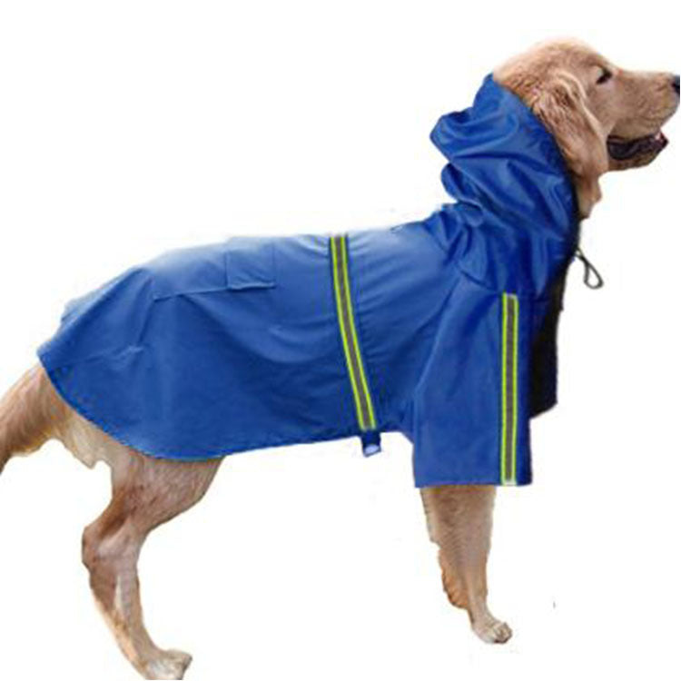 Waterproof Reflective Dog Raincoat