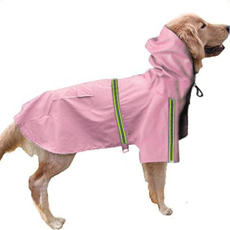 Waterproof Reflective Dog Raincoat