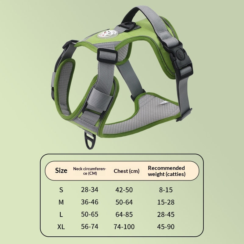 Adjustable Dog Harness Set