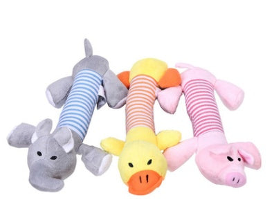 Funny Squeaky Plush Dog Toy
