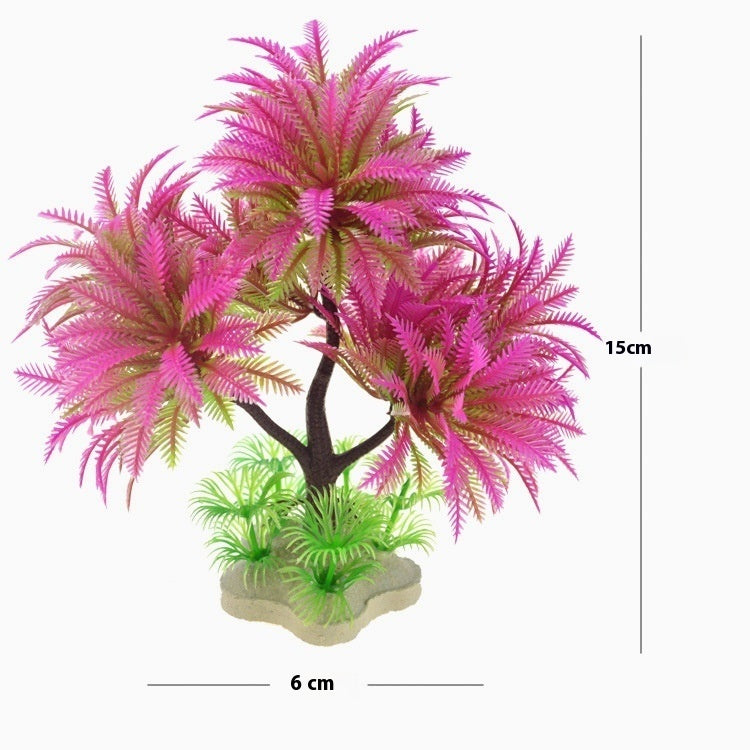 Artificial Aquarium Water Grass & Tree Decoration