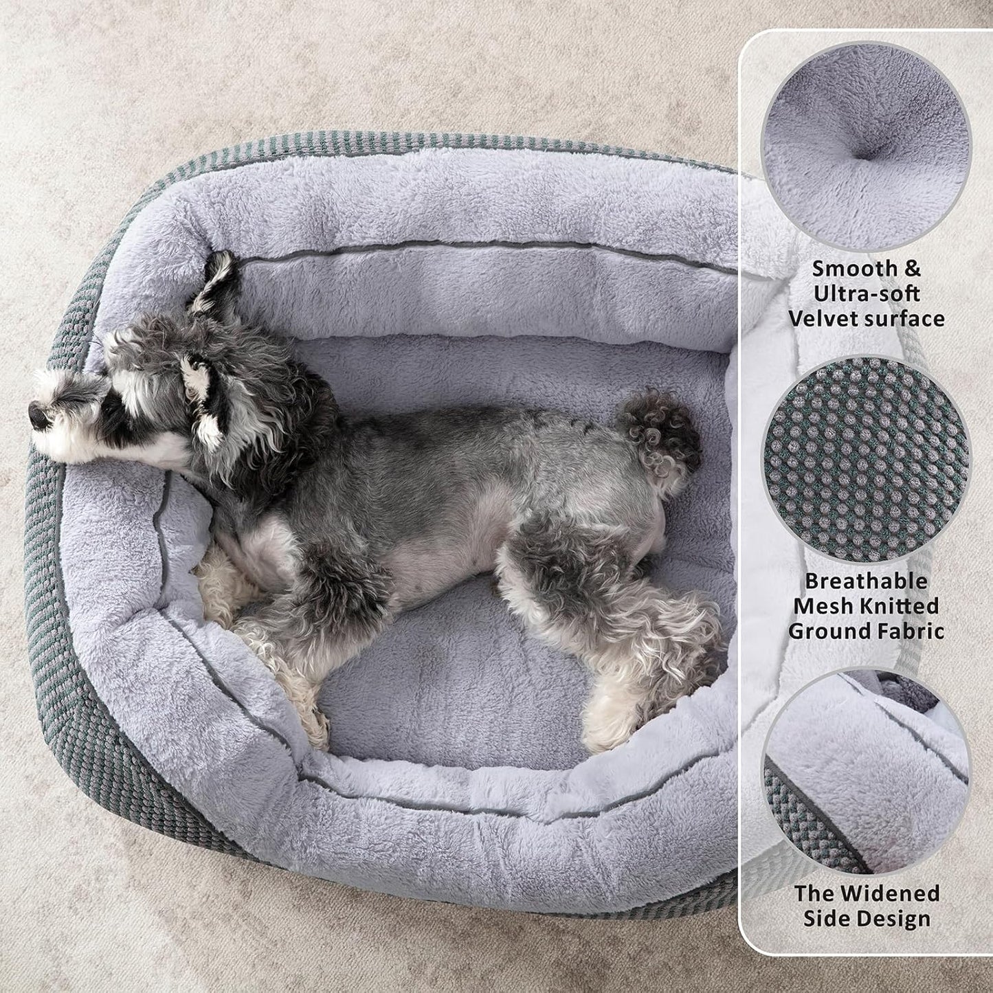 Calming Soft Dog Bed