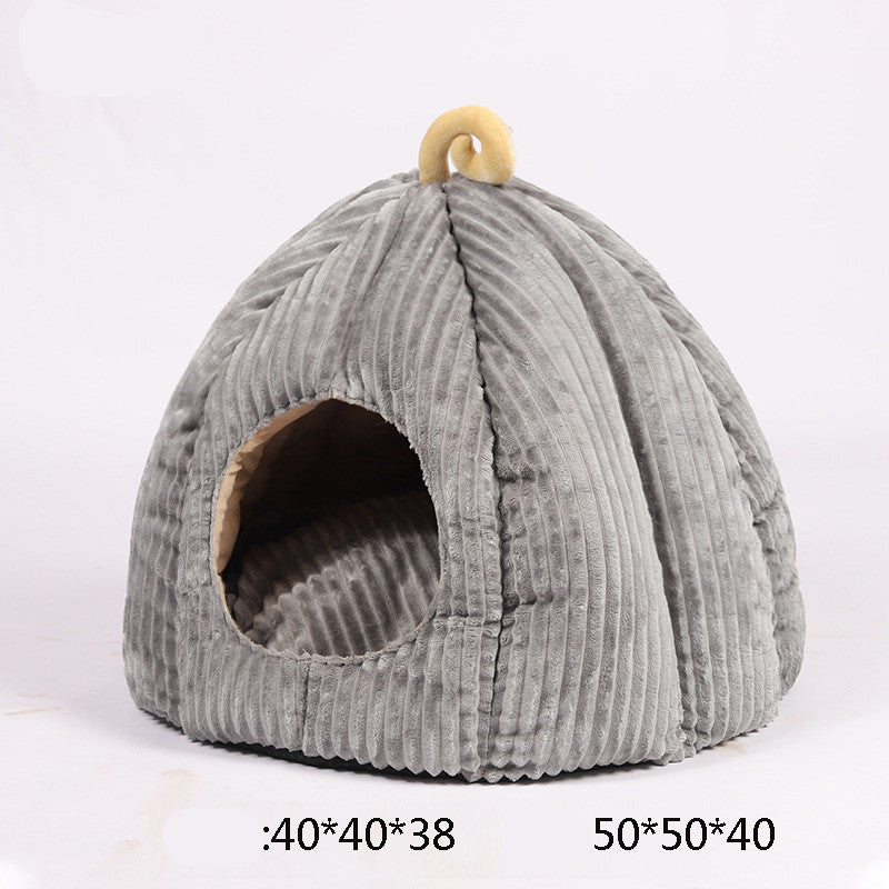 Pumpkin Cat Bed