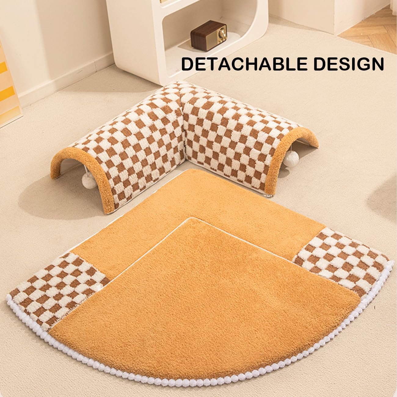 2-in-1 Dog & Cat Bed Tunnel