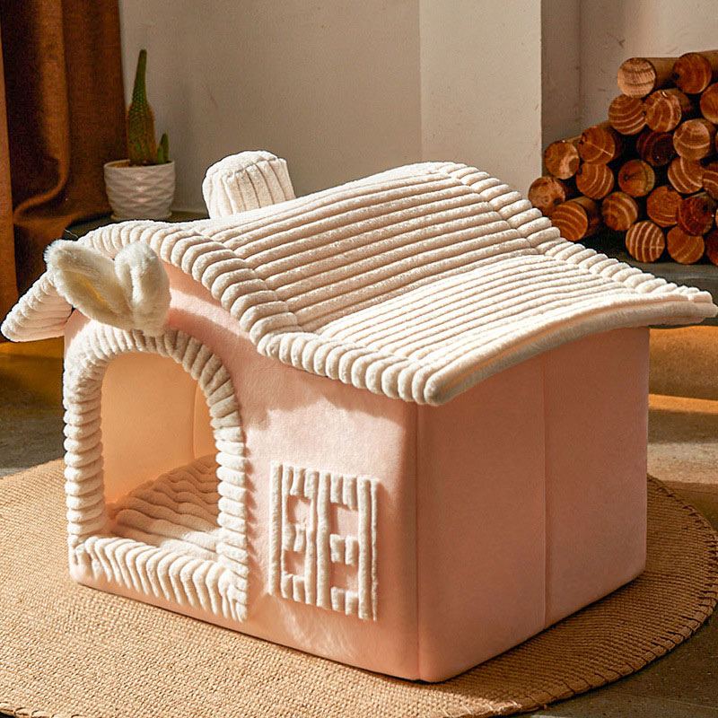 Winter Warm Cat Litter Villa