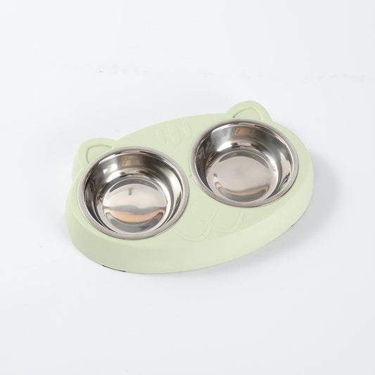 Macaron Double Pet Bowl