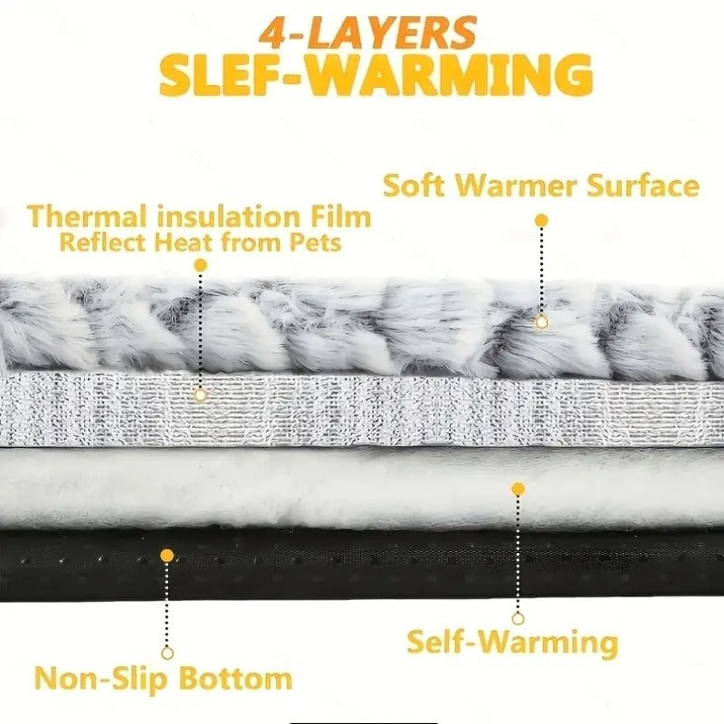 Warm Fleece Pet Bed