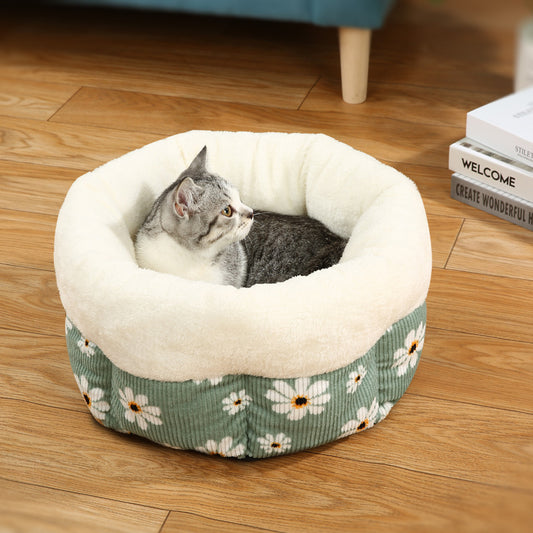 Warm Cozy Winter Cat Litter