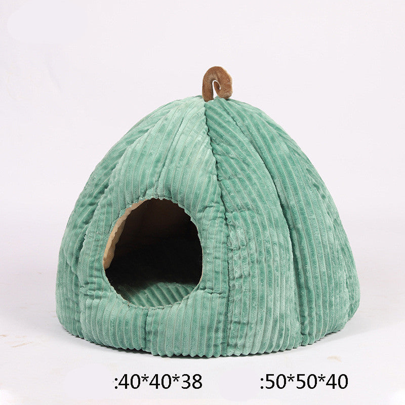 Pumpkin Cat Bed