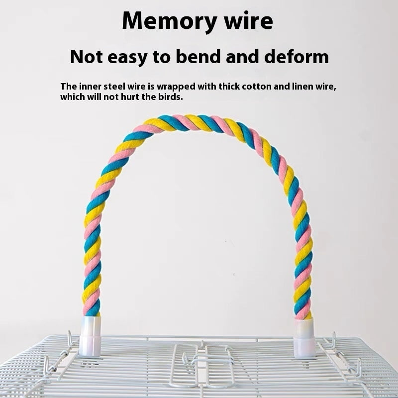 Bird Cotton Climbing Toy
