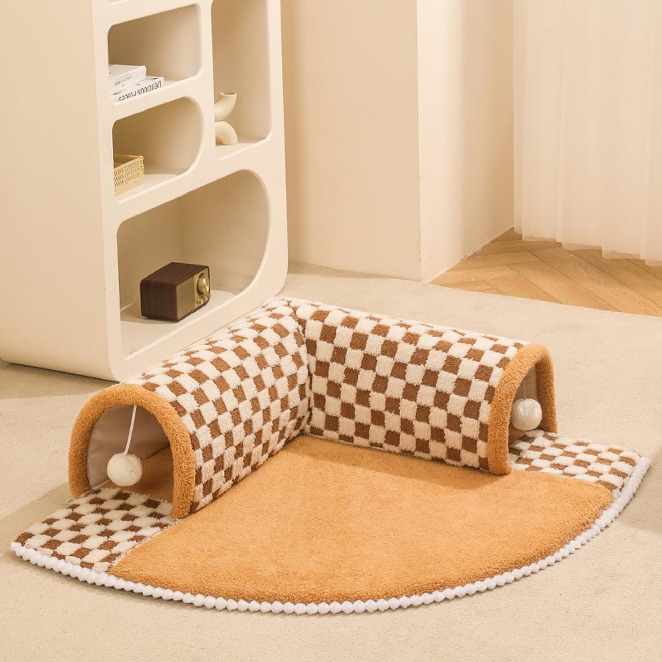 2-in-1 Dog & Cat Bed Tunnel