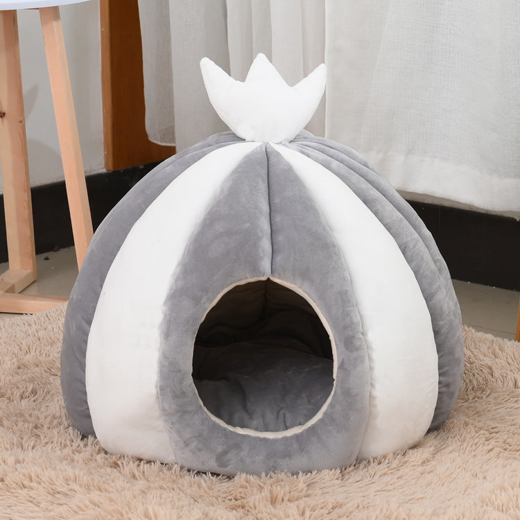 Warm Pet Yurt Bed