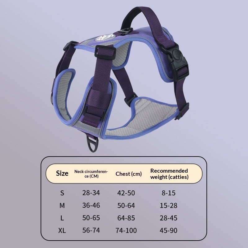 Adjustable Dog Harness Set