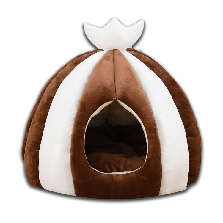 Warm Pet Yurt Bed