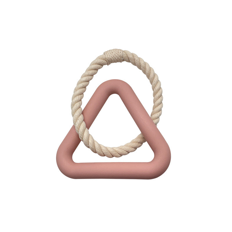 Triangular Rope Dog Toy