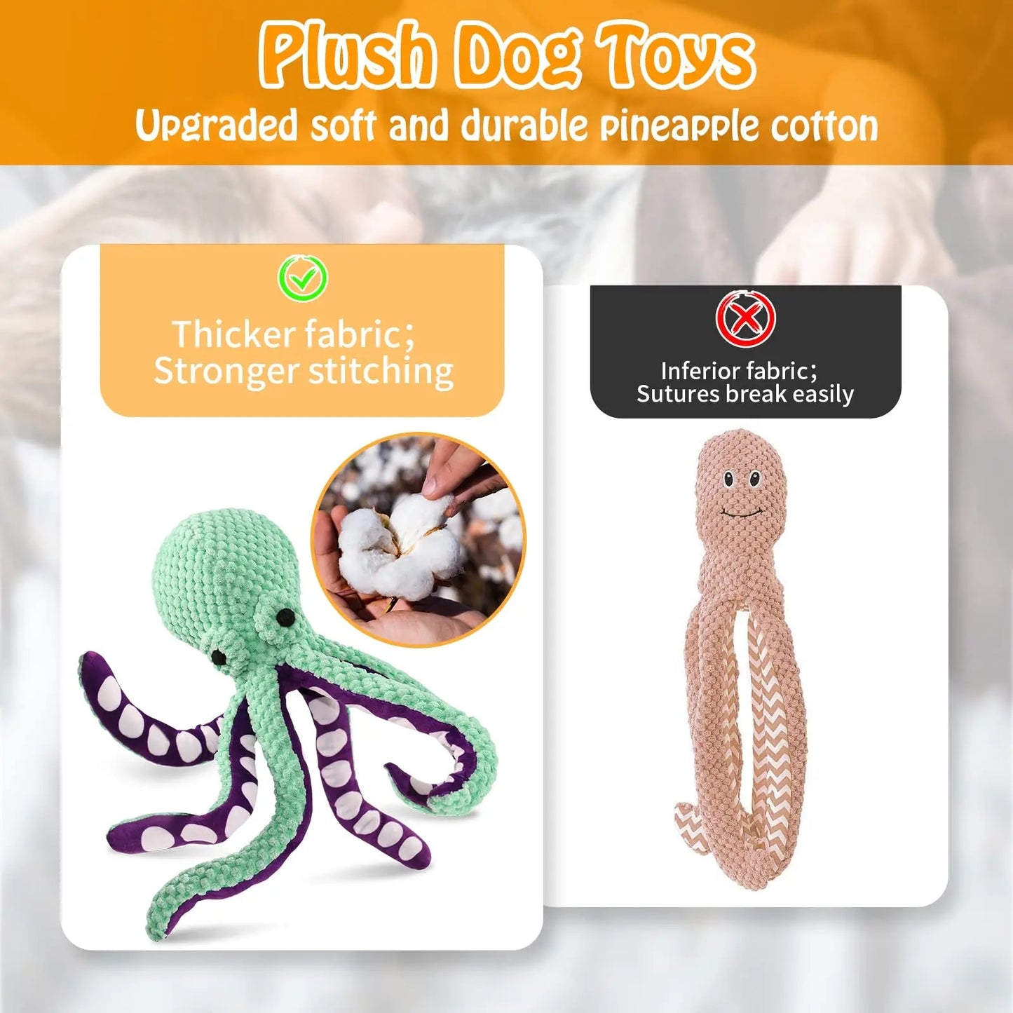 Plush Octopus Puzzle Toy