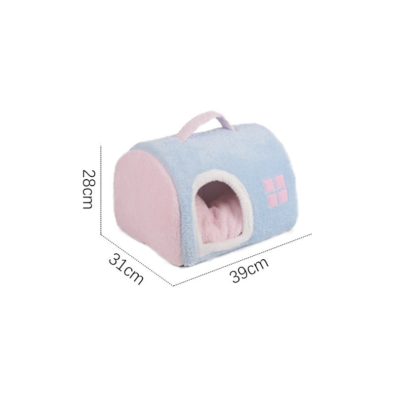 Nido invernale per gatti