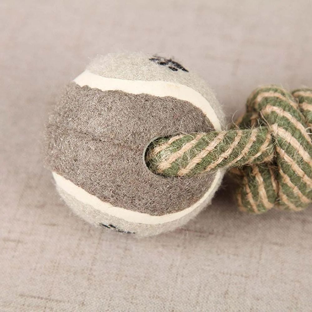 Dog Chew Rope Ball Toy